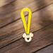 Disney Other | Disney Hidden Mickey Trading Pin Yellow Lanyard 2010 1 Of 5 Collection Authentic | Color: White/Yellow | Size: Os