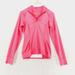 Athleta Tops | Athleta Women's Quarter Zip Athletic Top Jacket Pink Polyester Blend Top P6480 | Color: Pink | Size: S