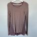 Anthropologie Tops | Anthropologie Bordeaux Soft Mixed Media Lace Mauve Blouse Xs | Color: Pink/Red | Size: Xs