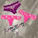 Pink Victoria's Secret Intimates & Sleepwear | New Bundle Of 4 Victoria’s Secret Underwear | Color: Pink/Purple | Size: S