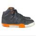 Adidas Shoes | Adidas High Top Gray White And Orange Sneakers Men’s Size 8.5 | Color: Gray/Orange | Size: 8.5