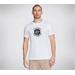 Skechers Men's Basketball: Performance Basketball T-Shirt | Size Small | White | Cotton