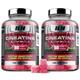 Iron Labs Nutrition Creatine Gummies - 3,600mg per Serving - Strawberry Flavour - Creatine Monohydrate Gummy Bears - High Strength Creatine Gummies for Men and Women (2 Pack - 180 Vegan Gummies)