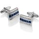 Men's Shirt Cufflinks Metal Silver Cufflinks Diamonds Men's Dress Cuff Cuff Studs French Shirt Buckle Studs