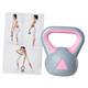 DIKACA Exercise Machines Kettle-bell Exercise Fitness 1pc Rubberized Kettle-belll Fixed Kettle-bell Lose Weight Fitness Carry Pot Women Fitness Kettle-bell Gym Equipment