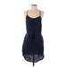 Cynthia Rowley TJX Casual Dress: Blue Dresses - Women's Size 4