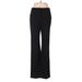 Helmut Lang Dress Pants - High Rise Boot Cut Boot Cut: Black Bottoms - Women's Size 4