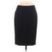 J.Crew Casual Skirt: Black Solid Bottoms - Women's Size 10