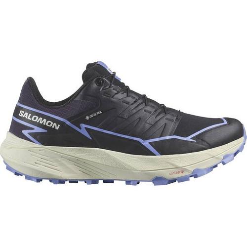 SALOMON Damen Trailrunningschuhe SHOES THUNDERCROSS GTX W Black/Night/Hyd, Größe 39 ⅓ in Silber