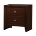 Red Barrel Studio® 2 - Drawer Nightstand in Mod Gray Wood in Brown | Wayfair 637D4645A6F84F69878CE1C8B1B8EFDF