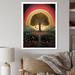 Winston Porter Tree of Life Rainbow Retro Illustration - Print on Canvas Metal | 40 H x 30 W x 1.5 D in | Wayfair FBC63156EF7A4F3F943A309E8FA7A533