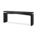 Loon Peak® Jamalle 94" Solid Wood Console Table Wood in Black | 30.75 H x 94 W x 15 D in | Wayfair FF3C39DAD5F94EC8898958284652BAA5