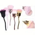 Brosse à Ongles en Forme de Fleur pour Manucure Rose Accessoires de Nail Art Outils Populaires