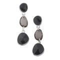 Draper's & Damon's Women's Noir Gems Earrings - Black - PIERCED EAR