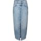 Jeansrock, 7/8-lang, High Waist, für Damen