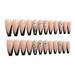 Women Black Art Nail Stickers Women Diamante Fake Nails Long-Length Fake Nails Women Fashion Forward Fake Nails Stylish Fake Nails for Girls Women Jelly Glue