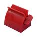 NUOLUX Rolling Tube Toothpaste Squeezer Toothpaste Seat Holder Stand Easy Dispenser Bathroom Accessories (Red)