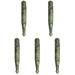 5pcs Jade Acupoint Massagers Facial Guasha Tool Jade Stone Massager Stick Portable Body Massager