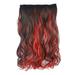 DVKOVI Colorful Ponytail Extension Long Curly Ponytail Clip in Claw Hair Extension Five Clip Hair Extensions Wig Piece Natural Looking Hairpiece for Women