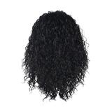 Desertasis wigs human hair glueless wigs human hair pre plucked pre cut wig for women Bandana Hair Band Wig Ice Ribbon Wig Fashion Wool Volume Seamless Hair Band Wig B One Size