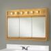 Design House Richland Oak Bathroom Medicine Cabinet Mirror