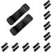 10 PCS Cord Organizer Wrapping Self-Adhesive Cable Storage Holder Fixed Kitchen Appliances Household Set Wrapper for Air Fryer Black