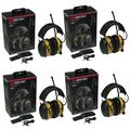 OEM | (4-Pack) 3M Peltor Worktunes Headphones & Belt Clip for Howard Leight HL-1016730