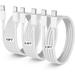 DADHOT 3-Pack [3.3FT+6.6FT+10FT] 60W USB C to USB C Cable Type C to Type C Cable Fast Charging Cable for iPhone 15/15Plus/15 Pro/15Pro Maxï¼Œfor Galaxy S23 S22 iPad Pro MacBook Air and More(White)