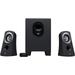 Restored Logitech Z313 2.1 Multimedia Speaker System with Subwoofer Full Range Audio 50 Watts Peak Power Strong Bass 3.5mm Inputs PC/PS4/Xbox/TV/Smartphone/Tablet/Music Player - Black (Refurbished)