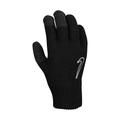 Nike Mens Knitted Twisted Grip Gloves (Black) - Size Small/Medium