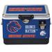 Silver Boise State Broncos 36-Can Medley Metal Cooler