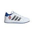 Youth adidas White/Blue Spider-Man Grand Court Shoes