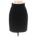 T Tahari Casual Skirt: Black Solid Bottoms - Women's Size 6