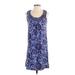 Boden Cocktail Dress: Blue Batik Dresses - Women's Size 4