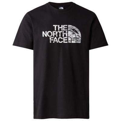 The North Face - S/S Woodcut Dome Tee - T-Shirt Gr XXL schwarz