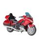 Motorbike Toys For HON&DA GOLD WING 2020 1/18 Toy Motorcycle Model Diecast Simulation Static Model Motorcyle Toy Boys Birthday Gifts Souvenirs (Color : Red)