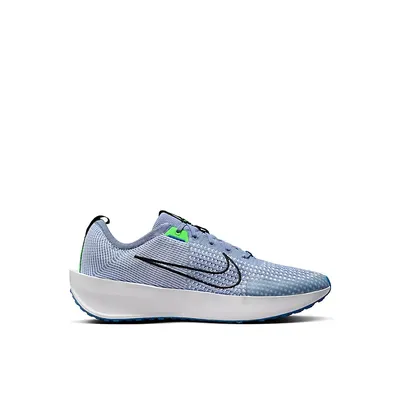 Nike Men's Flyknit Interact Run Running Shoe - Grey Size 10M