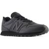 Sneaker NEW BALANCE "GM500 "Essentials"", Gr. 42, schwarz (schwarz, schwarz), Synthetik, Textil, sportlich, Schuhe