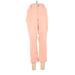 Ann Taylor LOFT Khaki Pant: Pink Solid Bottoms - Women's Size 10