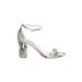 Steve Madden Heels: Ivory Snake Print Shoes - Women's Size 9 1/2