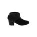 TOMS Ankle Boots: Black Shoes - Women's Size 11 - Round Toe