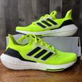 Adidas Shoes | Adidas Ultraboost 22 Running Shoes Size 11.5 Solar Yellow Gx6639 New Men’s | Color: Green/White | Size: 11.5