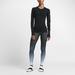 Nike Tops | Nike Pro Warm Dri-Fit Womens Training Top Black Breathable Activewear Medium | Color: Black | Size: M