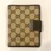 Gucci Bags | Gucci Gg Monogram Leather And Canvas Agenda And Wallet | Color: Brown/Tan | Size: Os