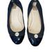 Michael Kors Shoes | Michael Kors Dixie Black Leather Ballet Flats Black Cap Toe Bow Sz 8.5 | Color: Black | Size: 8.5