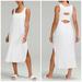 Lululemon Athletica Dresses | Lululemon Pima Cotton Open-Back Midi Dress Nwt $124 Size 4 Summer Dress | Color: White | Size: 4