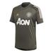 Adidas Shirts | Adidas Manchester United Training Soccer Jersey Olive Green Men Size Large | Color: Green | Size: L