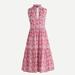 J. Crew Dresses | J.Crew Liberty Fabric Cotton Poplin Tiered Popover Wiltshire Print Dress Red S | Color: Red | Size: S