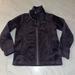 Columbia Jackets & Coats | Columbia Gray Zip Fleece Coat Jacket S Solid Fold Over Collar | Color: Gray | Size: Sb