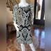 Jessica Simpson Dresses | Jessica Simpson - Snake Print Dress | Color: Black/Blue | Size: 12